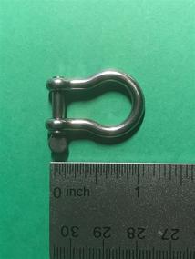 img 2 attached to Pieces Stainless Steel Shackle Marine Sports & Fitness