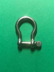 img 1 attached to Pieces Stainless Steel Shackle Marine Sports & Fitness