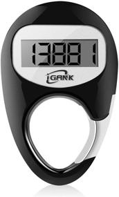 img 4 attached to 🚶 Efficient iGANK Simple Walking Pedometer 3D Step Counter: Ideal for Men, Women, and Kids