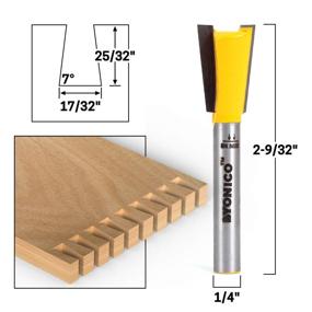 img 3 attached to Yonico Router Dovetail Degree 32 Inch