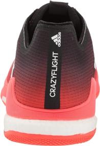 img 2 attached to Adidas Mens Crazyflight White Black Men's Shoes for Athletic