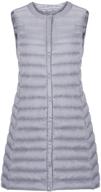 👚 chouyatou women's mid long button waistcoat - clothing for coats, jackets & vests logo