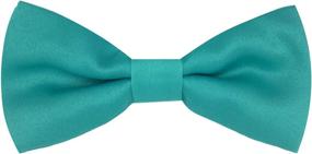 img 4 attached to Stylish Metallic Toddler Bowtie Accessories for Boys: Adjustable Bow Ties by Bow Ties