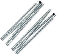 🏔️ durability meets versatility: mountainsmith steel tarp pole (2 set) in silver логотип