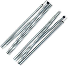 img 2 attached to 🏔️ Durability meets Versatility: Mountainsmith Steel Tarp Pole (2 Set) in Silver