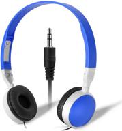 wholesale bulk headphones classroom earbuds - keewonda (kw-x10) 10 pack kids headphones in bulk foldable headsets for school logo