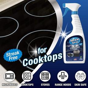 img 1 attached to 🌟 Revolutionize Your Kitchen Cleaning with MiracleSpray for Microwave and Cooktop (16 oz)!