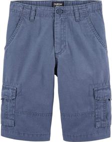 img 2 attached to 👕 Cedar Boys' Clothing and Shorts: Kosh Toddler Cargo Shorts - A Stylish and Functional Choice for Active Toddlers