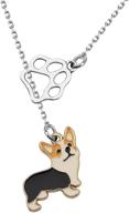 🐶 personalized corgi gifts for corgi moms & owners - charm earrings for dog lovers, corgi jewelry logo