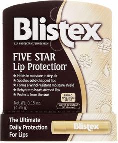 img 4 attached to 💄 Shop Blistex Five Star Lip Protection SPF 30 0.15 oz - Pack of 12, for All-Day Protection