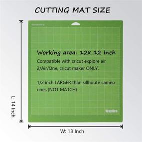 img 3 attached to 🌼 Weeding Tools for Vinyl+ 3X Adhesive Cutting Mat Variety Pack 12 x 12 - Ultimate Vinyl Weeding Tool Kit for Cricut Explore Air 2 Maker - Craft Vinyl Weeding Tools Set+