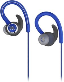 img 2 attached to JBL Reflect Contour 2 Беспроводные Спортивные наушники для ушей цвета синий с тремя кнопками управления и микрофоном - улучшенный SEO