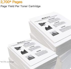 img 2 attached to 🖨️ E-Z Ink (TM) Compatible Toner Cartridge Replacement for HP 80A CF280A 80X CF280X 05A CE505A - Laserjet Pro 400 M401n M401dne M401dw MFP M425dw MFP M425dn (Black, 4 Pack)