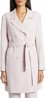 tahari asl womens belted trench logo