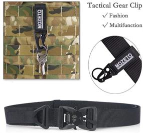 img 1 attached to 🔓 Magnetic Men's Accessories: Unlock Elite Quality with MOZETO Tactical Military Release