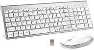 fenifox wireless keyboard full size ergonomic logo