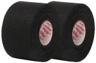 mueller- black athletic tape 1.5&#34; x 10yds, pack of 2 logo