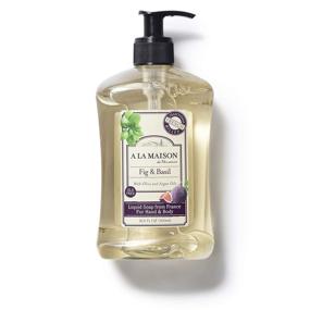 img 1 attached to 🧼 Provence Liquid Hand Soap - Fig & Basil, Lavender Aloe & Rosemary Mint - French Milled, Moisturizing Natural Hand Soap - 16.9 oz. Pump Bottles