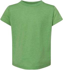 img 2 attached to 👕 Bella Canvas 3413T Toddler Boys' Triblend Tops, Tees & Shirts