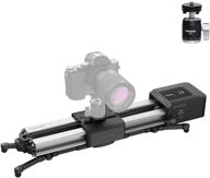 enhanced zeapon motorized micro 2 plus camera slider - 21.2in travel distance, 4.5kg 📷 all-direction capacity, ultra-silent 39 decibels motor, 30s magnetic quick release, secure locking, 3 adjustable speeds logo