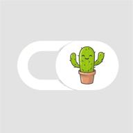 🌵 cute cactus webcam cover slide for macbook, desktop, laptop, pc, ipad, iphone - set of 2 logo
