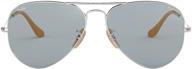 🕶 улучшенное зрение с солнцезащитными очками ray ban rb3025 aviator с фотохромными линзами логотип