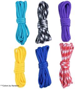 img 1 attached to 🔨 Jig Bracelet Maker with Parachute Cord: Heavy Duty Buckles for DIY Crafts - 6 Paracord Hanks and Quick Release Buckles Included - For Easy Paracord Braiding, Weaving, and Crafting - All-in-One Tool Kit