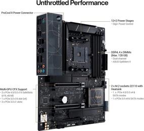 img 2 attached to 🔥 ASUS ProArt B550-Creator AMD (Ryzen 5000/3000) ATX Motherboard: Thunderbolt 4, PCIe 4.0, Dual M.2, Dual 2.5 Gb LAN, DisplayPort/HDMI, USB 3.2 Gen 2 Type-A/C, RGB Headers