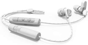 img 2 attached to Klipsch T5 Sport Headphones (White) - Compact 3.1 x 2.4 x 1.2 Inches Design