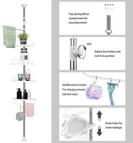 img 2 attached to LYLY Stainless Adjustable Accessories Organizer