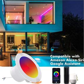 img 3 attached to 🔦 Enhanced Recessed Lighting Downlights Compatible with Assistant: A Smart Lighting Solution