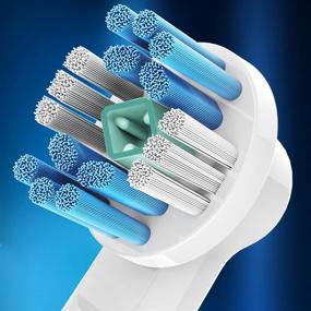 img 2 attached to 🪥 8 Pro Style Professional White Replacement Brush Heads with 3D Whitening, Compatible with Oral-B Braun Electric Toothbrush - Perfect for Oral-B Kids Care 1000 and More!