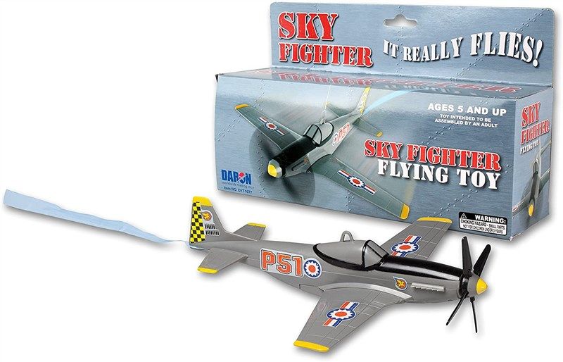 daron sky fighter flying string 로고