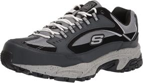 img 4 attached to Skechers Sport Style Safety Color Men's Shoes in Athletic