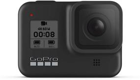 img 4 attached to 📷 GoPro HERO8 Black - Водонепроницаемая экшн-камера с видео 4K Ultra HD, фотографиями 12 МП, сенсорным экраном, прямой трансляцией 1080p, стабилизацией