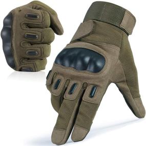 img 4 attached to 🧤 WTACTFUL Touch Screen Gloves: Ultimate Outdoor Sports Gear for Motorcycle Cycling Climbing Hiking Hunting