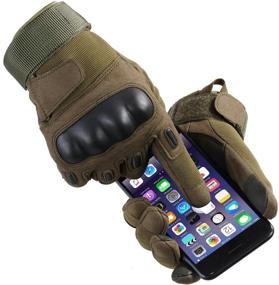 img 1 attached to 🧤 WTACTFUL Touch Screen Gloves: Ultimate Outdoor Sports Gear for Motorcycle Cycling Climbing Hiking Hunting