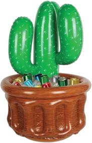 img 3 attached to 🌵 Inflatable Cactus Cooler - Conveniently Holds 24 Cans, Ideal Party Accessory!