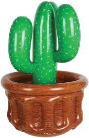 img 4 attached to 🌵 Inflatable Cactus Cooler - Conveniently Holds 24 Cans, Ideal Party Accessory!