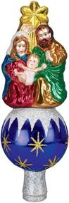 img 3 attached to Spiritual Gifts Glass Blown Ornaments for Nativity Tree by Old World Christmas - Perfect for Christmas Decor