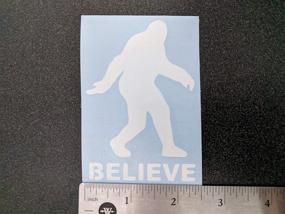 img 1 attached to 🏞️ White Hide and Seek Champion Decals: Sasquatch, Bigfoot