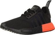adidas originals nmd_r1 running black men's shoes in fashion sneakers logo