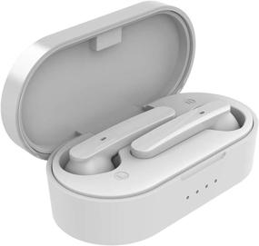 img 1 attached to Беспроводные стереонаушники Onido Bluetooth Earbuds с микрофоном - BTH-286 (Белый) для тренировок