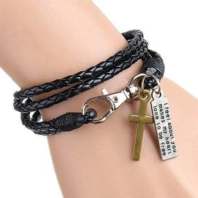 img 2 attached to Z W W Street Leather Multilayer Bracelet