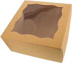 img 3 attached to 🍰 Showcasing Sweet Treats: Spec101 Square Cake Boxes with Window