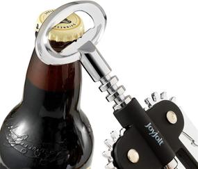 img 2 attached to JoyJolt Bottle Opener – Sturdy Metallic Wine Openers – Versatile Corkscrews for Wine Bottles and Beer – User-Friendly and Ergonomic – Perfect for Home, Bar, Restaurant