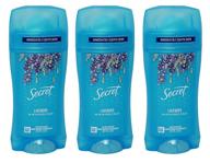 🌸 long-lasting luxury: secret scent expressions luxe lavender deodorant - pack of 3 logo