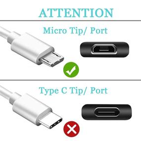 img 4 attached to 🔌 Black Micro Wall Charger & 5Ft Charging Cable Cord for Samsung Galaxy Tab A 10.1 (2016), 8.0, 7.0, 9.7, Tab E, S2, Tab 4, 3, SM-T580/550/530/387/585/290/295 Tablet