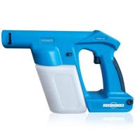 🦠 viruserv electrostatic disinfectant sprayer - safely sanitizes home, office, restaurant, gym, vehicle interiors | cordless, rechargeable battery included logo