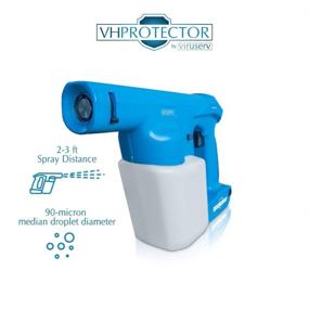 img 1 attached to 🦠 Viruserv Electrostatic Disinfectant Sprayer - Safely Sanitizes Home, Office, Restaurant, Gym, Vehicle Interiors | Cordless, Rechargeable Battery Included